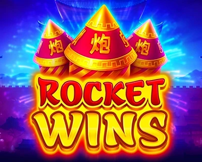 Rocket Wins slot met kleurrijke vuurwerk en bonusprijzen