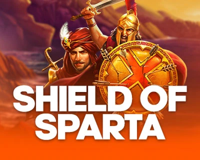Oude Griekse strijders in de Shield of Sparta slot